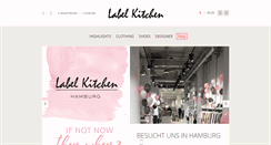 Desktop Screenshot of labelkitchen.de