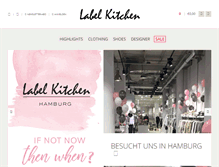 Tablet Screenshot of labelkitchen.de